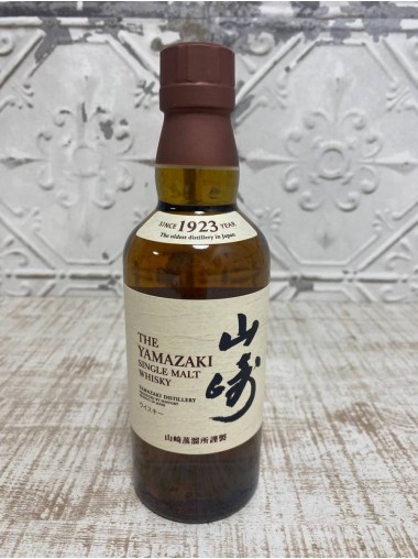 【市面稀有】三得利 山崎無年份單一麥芽日本威士忌 350ml 半樽裝 